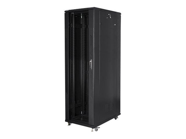 Serverid Lanberg  Rack cabinet 19" free-standing 42U/800x1000 (flat pack), black |