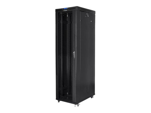 Serverid Lanberg  Rack cabinet 19" free-standing 47U/800x1000 (flat pack) with glass door lCD V2, black |
