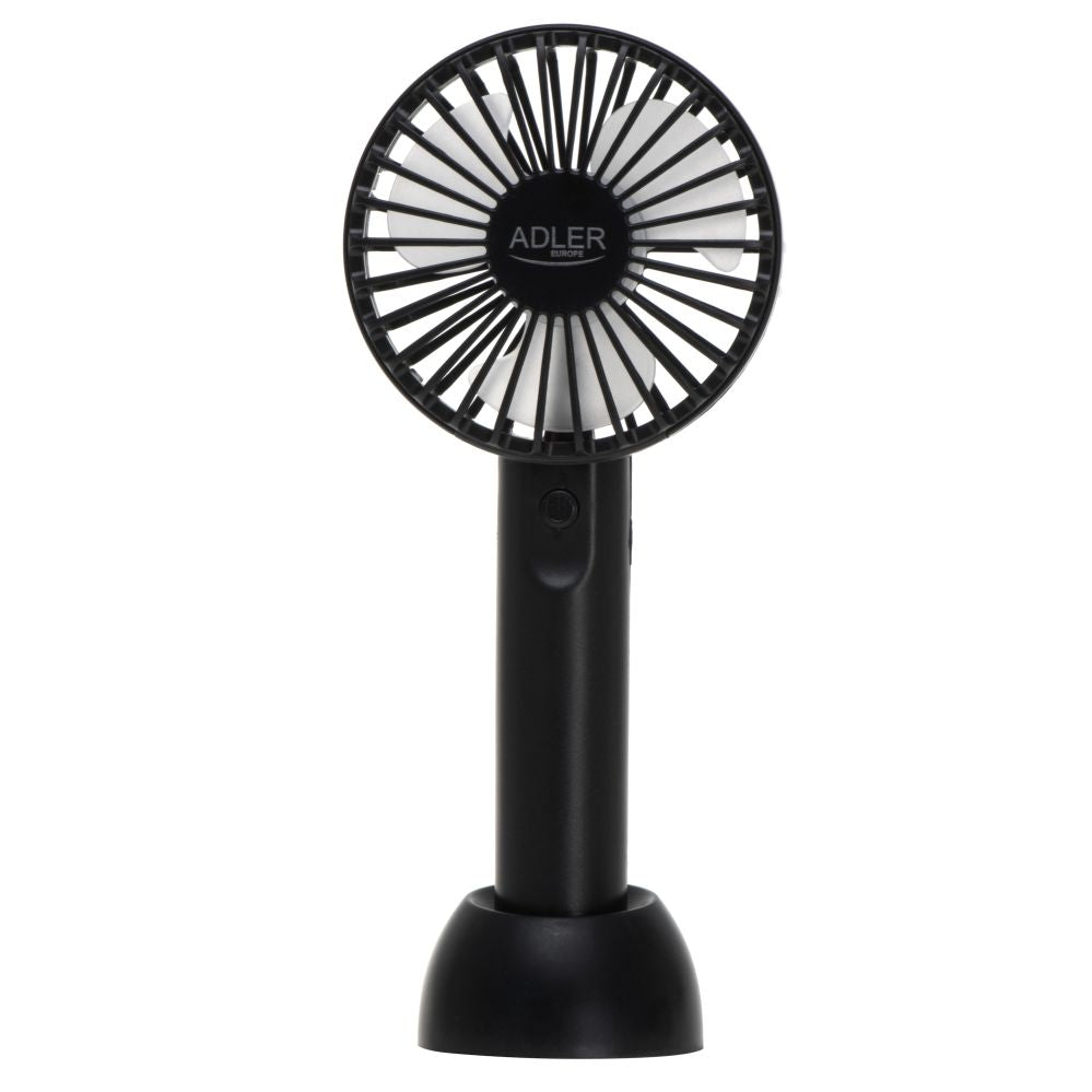 Fan Adler  Mini USB Fan | AD 7338 | Desk fan | Black | Diameter 7 cm | Number of speeds 3