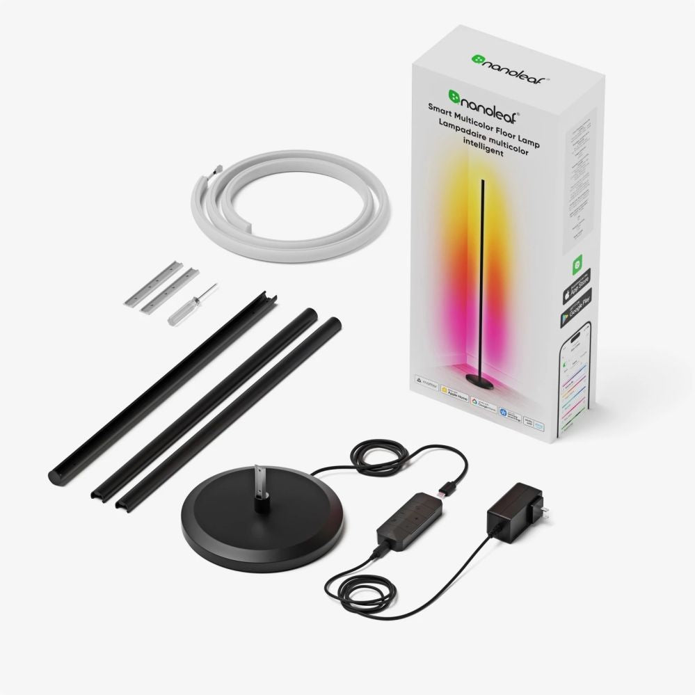 Valgustid Nanoleaf  Floor Lamp Smart Matter WiFi|22 W|RGBW