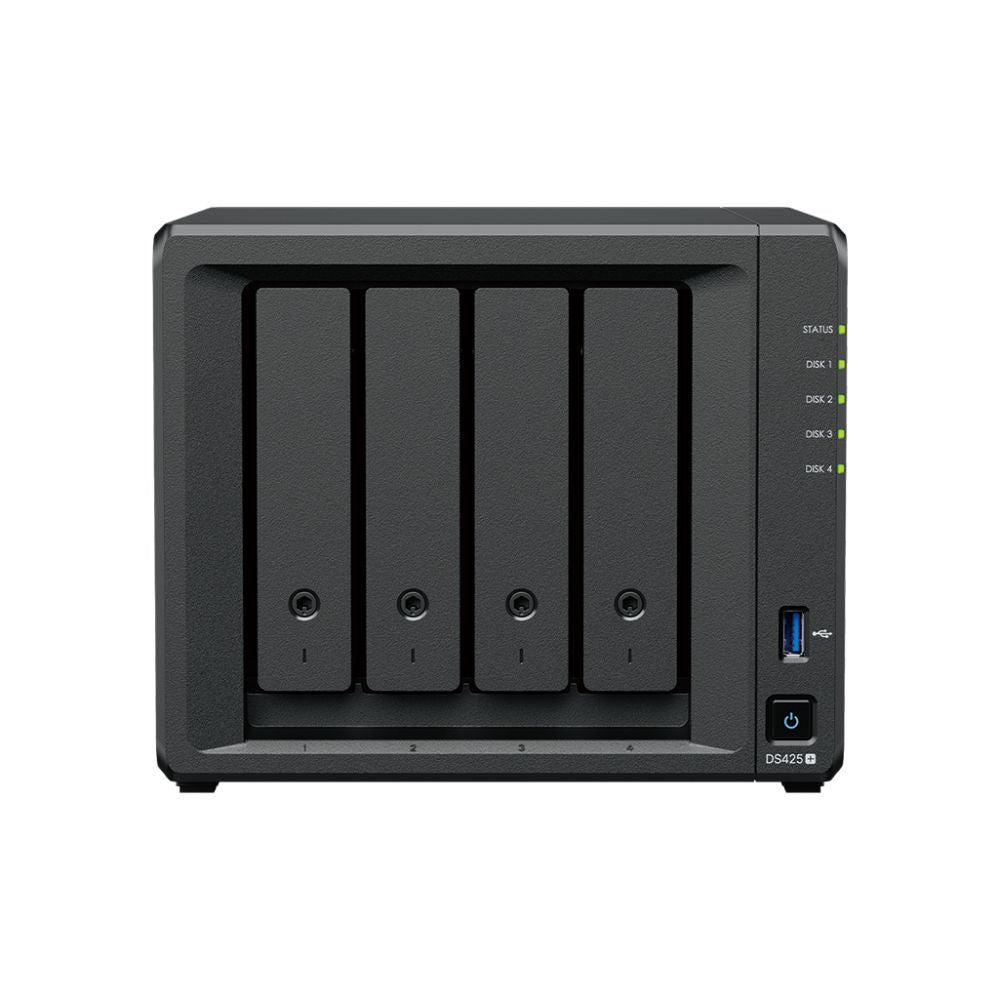 Флеш-накопитель Synology  DiskStation | DS425+ | Intel Celeron | J4125 | Processor frequency 2.0 GHz | 2 GB | DDR4 | Black