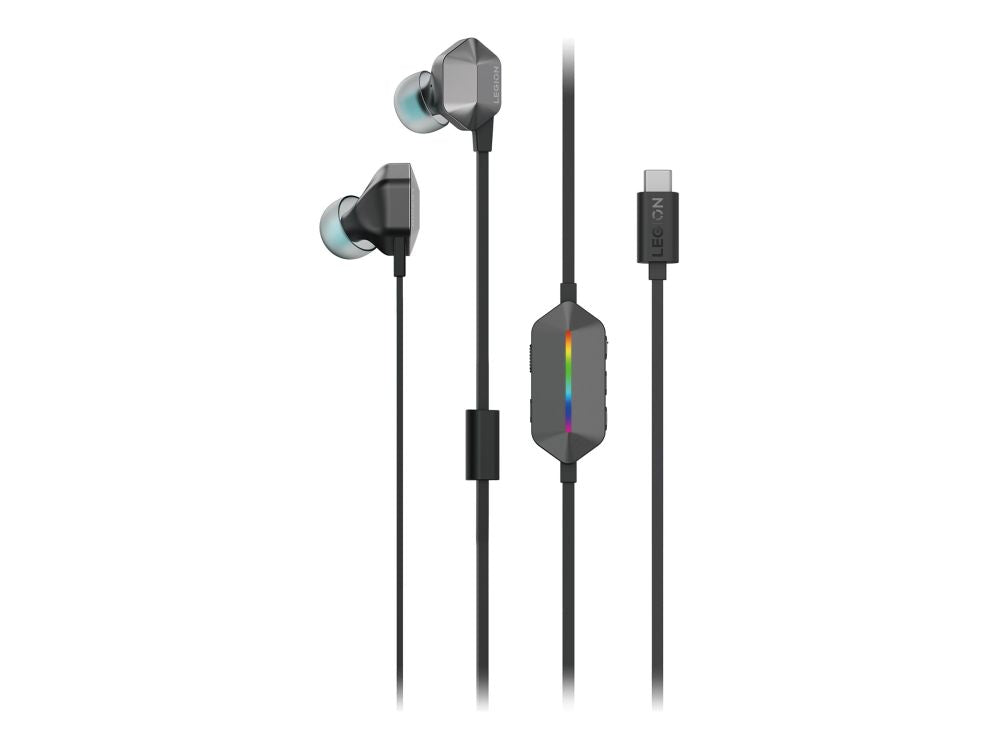 Kõrvaklapid Lenovo  RGB Gaming In-Ear Headphones | Legion E510 7.1 | Built-in microphone | Wired | Stormy Gray