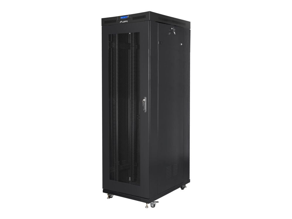 Muud kaubad Lanberg  | Rack cabinet 19" free-standing 37U/800x1000 (flat pack) with glass door lCD V2 | FF01-8037-23BL | Black