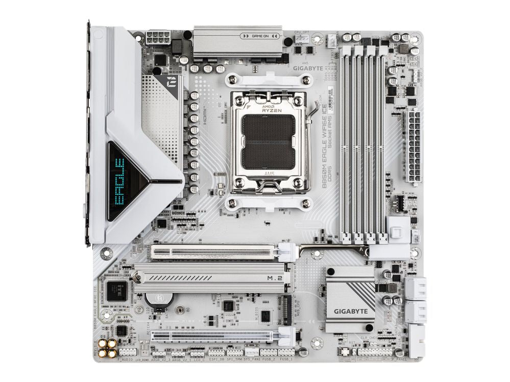 Motherboard for Intel processors Gigabyte  B850M EAGLE WF6E ICE |