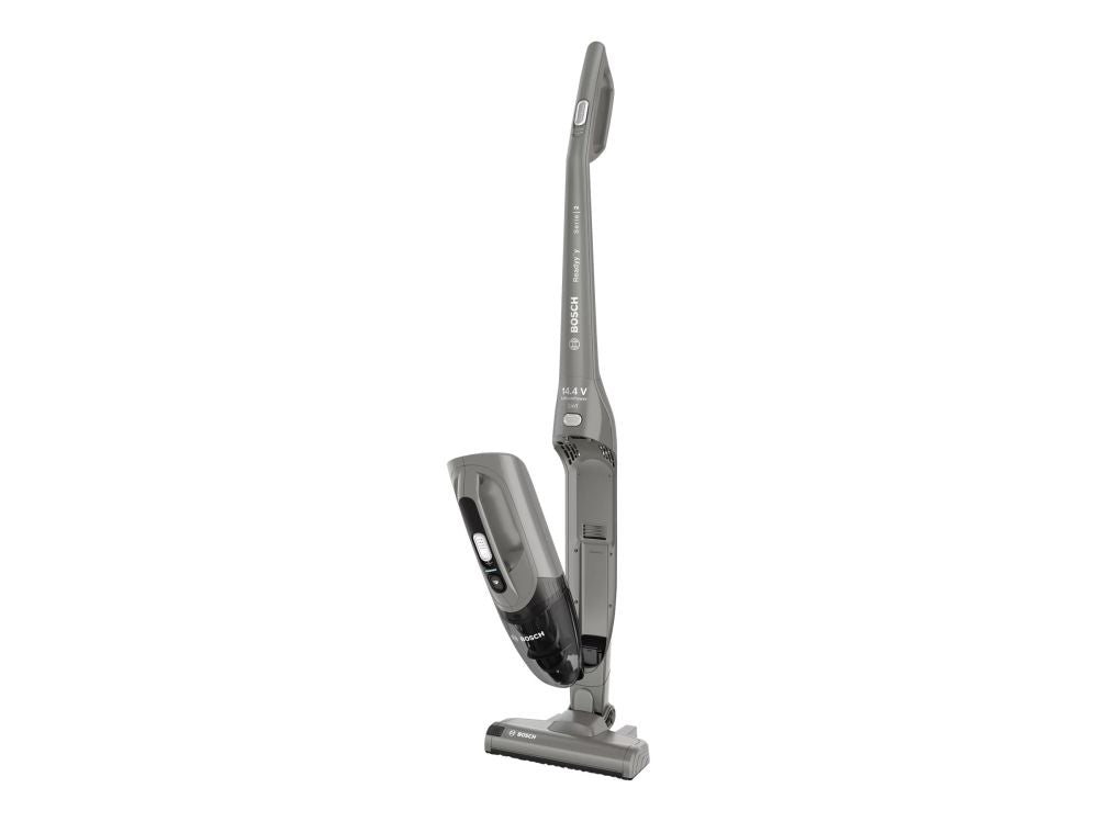 Tolmuimeja Bosch  | Vacuum cleaner | Readyy'y Serie 2 BBHF214G | Cordless operating | Handstick and Handheld | - W | 14.4 V | Operating time (max) 35 min | Grey | Warranty 24 month(s) | Battery warranty 24 month(s)