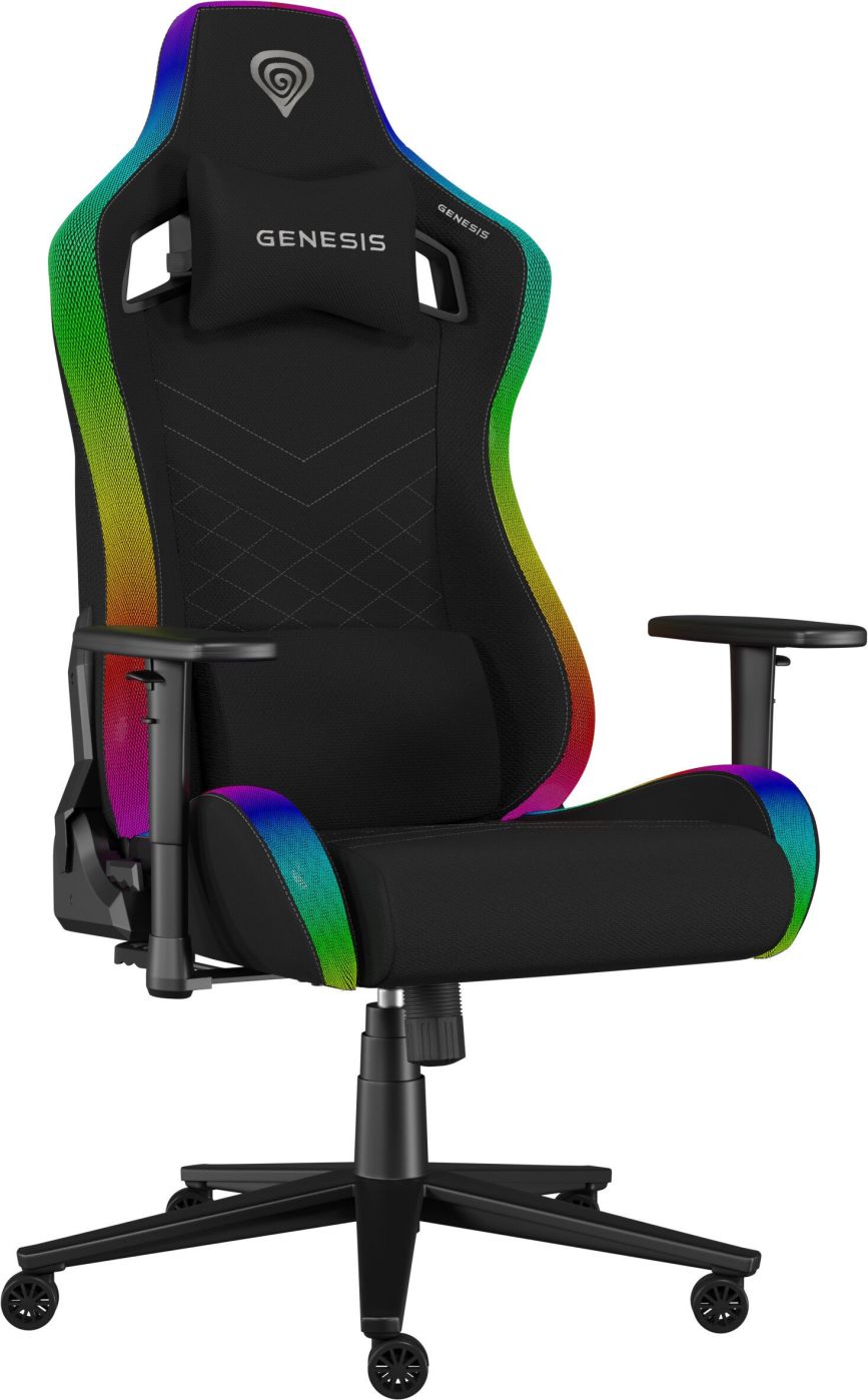 Arvutitoolid / lauad Genesis  Gaming Chair | Trit 660 RGB | Black