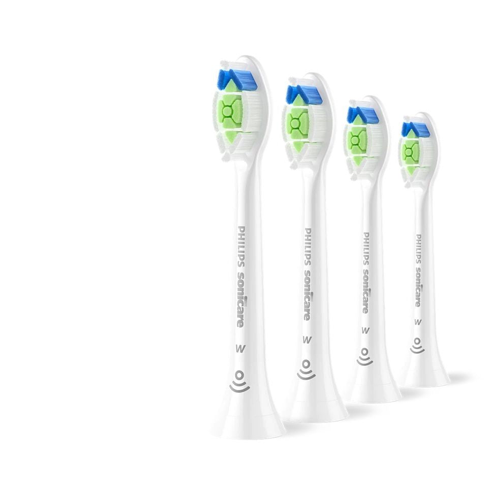 Зубная щётка Philips  Replacement brush heads | HX6064/87 Sonicare Optimal White | Heads | For adults | Number of brush heads included 4 | White
