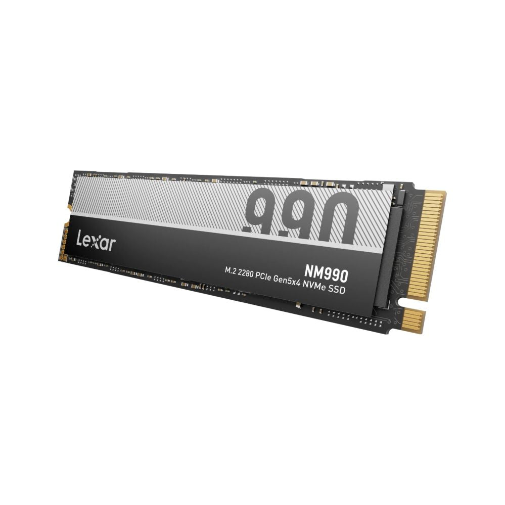 Hard drive SSD Lexar  SSD | NM990 | 1000 GB | SSD form factor M.2 2280 | Solid-state drive interface NVMe | Read speed 14000 MB/s | Write speed 7500 MB/s