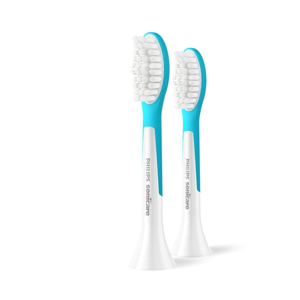 Зубная щётка Philips  Replacement brush heads | HX6042/90 Sonicare | Heads | For kids | Number of brush heads included 2 | White/Blue