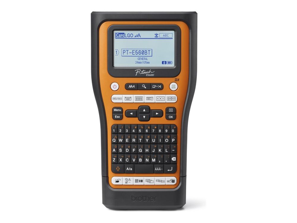 Printer Brother  PT-E560BTSP Pro | Thermal | Label Printer | Maximum ISO A-series paper size Other | Orange / Black