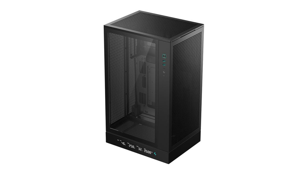 Arvuti korpus Deepcool  CH270 DIGITAL | Black | Mini-Tower | Power supply included No | ATX PS2