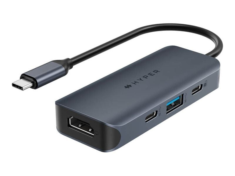 Juhtmevabad kõrvaklapid HYPER  | Drive Next 4 Port USB-C Hub | HD4001GL | HDMI ports quantity 1