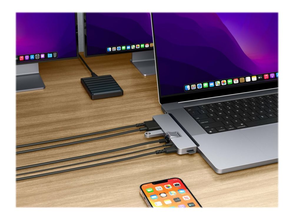 Wireless headphones HYPER  | Drive DUO PRO 7-in-2 USB-C Hub for MacBook Air/Pro 2016-2020 | Ethernet LAN (RJ-45) ports 1 | HDMI ports quantity 1