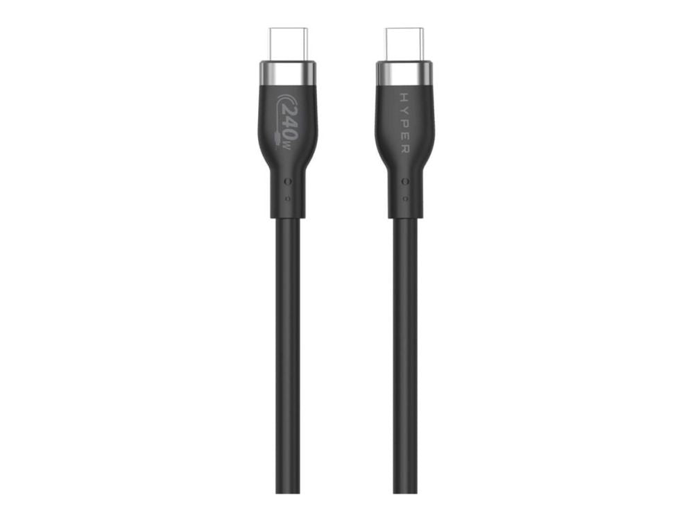 Kaabel HYPER  | 2M Silicone 240W USB-C Charging Cable | USB-C to USB-C