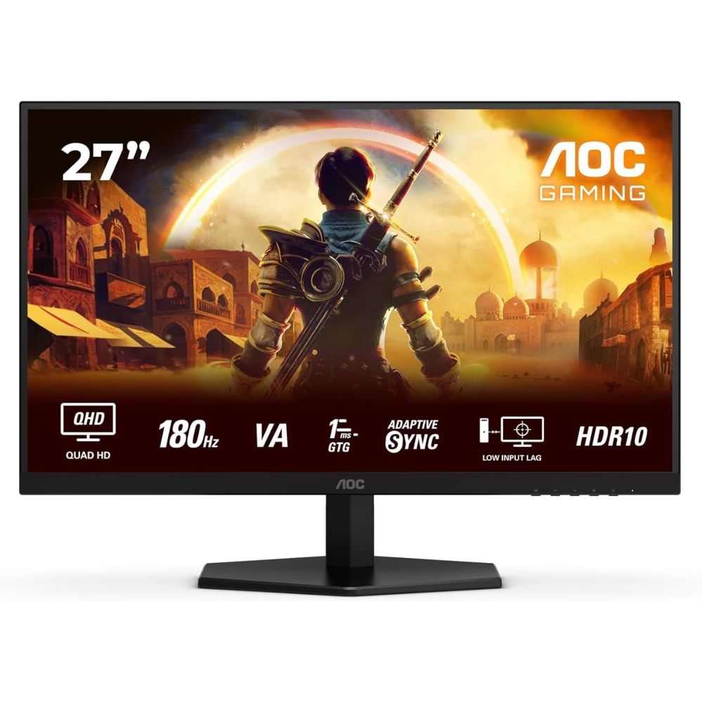Monitorid AOC  Q27G42XNE | 27 " | VA | QHD | 16:9 | 180 Hz | 1 ms | 2560 x 1440 pixels | 300 cd/m² | HDMI ports quantity 2 | Black
