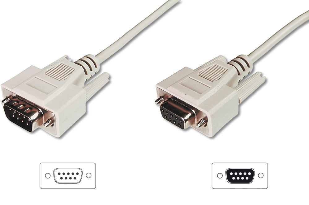 Kaabel Digitus  Extension cable | AK-610203-020-E | DSUB to DSUB