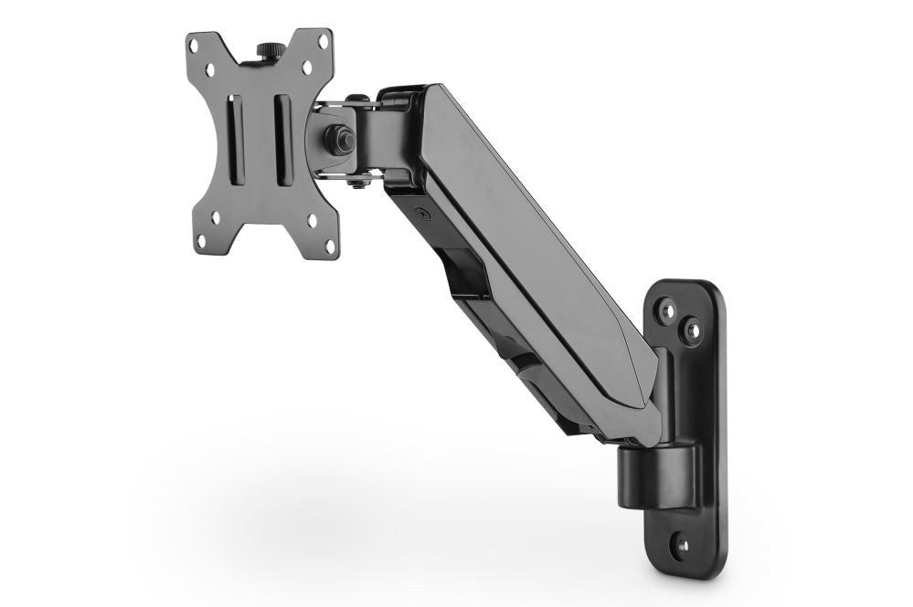 Teleri kinnitus Digitus  Wall mount | DA-90396 | Adjustable Height, Rotate, Tilt | 17-32 " | Maximum weight (capacity) 8 kg | Black