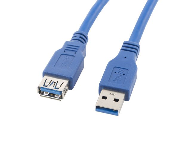 Cable Lanberg  USB-A 3.0 Cable, 1.8 m | CA-US3E-10CC-0018-B | USB Type-A to USB Type-A