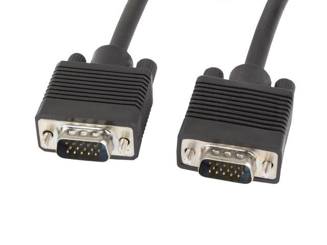 Аксессуар для мониторов Lanberg  VGA Cable, Dual-Shielded Ferrite Core | CA-VGAC-10CC-0018-B | VGA to VGA | 1.8 m