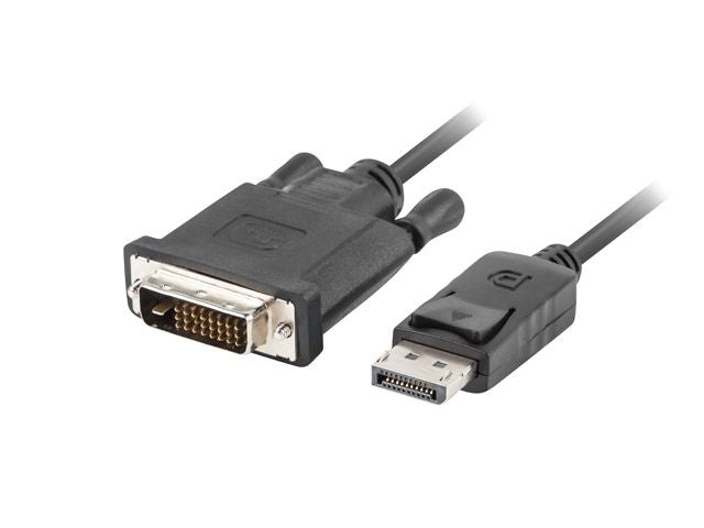 Monitor accessory Lanberg  Cable | CA-DPDV-10CU-0018-BK | DisplayPort to DVI-D | 1.8 m