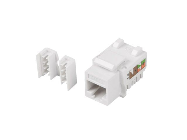 Üleminek Lanberg  | Keystone Module RJ45 to LSA CAT.5E, UTP | KSU5-1090 | White