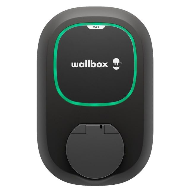 Аксессуар для электротранспорт Wallbox  Pulsar MAX Socket | 22 kW | Wi-Fi, Bluetooth | Black