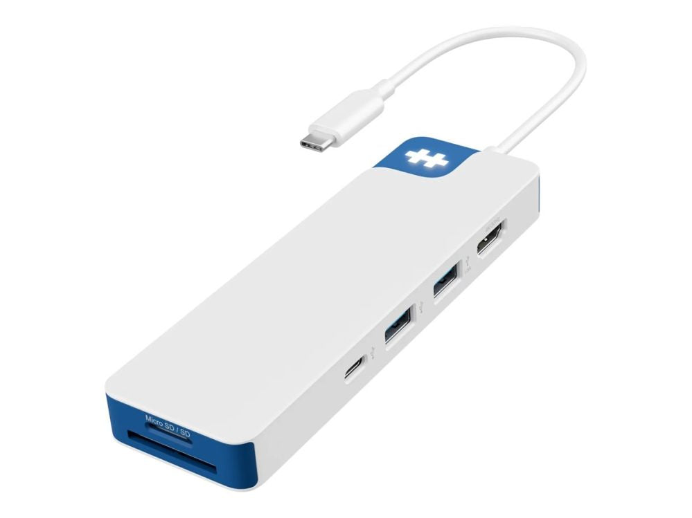 Wireless headphones HYPER  Drive Flex 8 Port USB-C Hub, Blue |