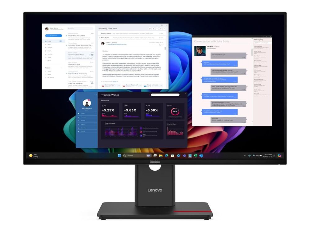 Monitorid Lenovo  ThinkVision T27UD-40 27 3840x2160/HDMI/3Y Warranty |