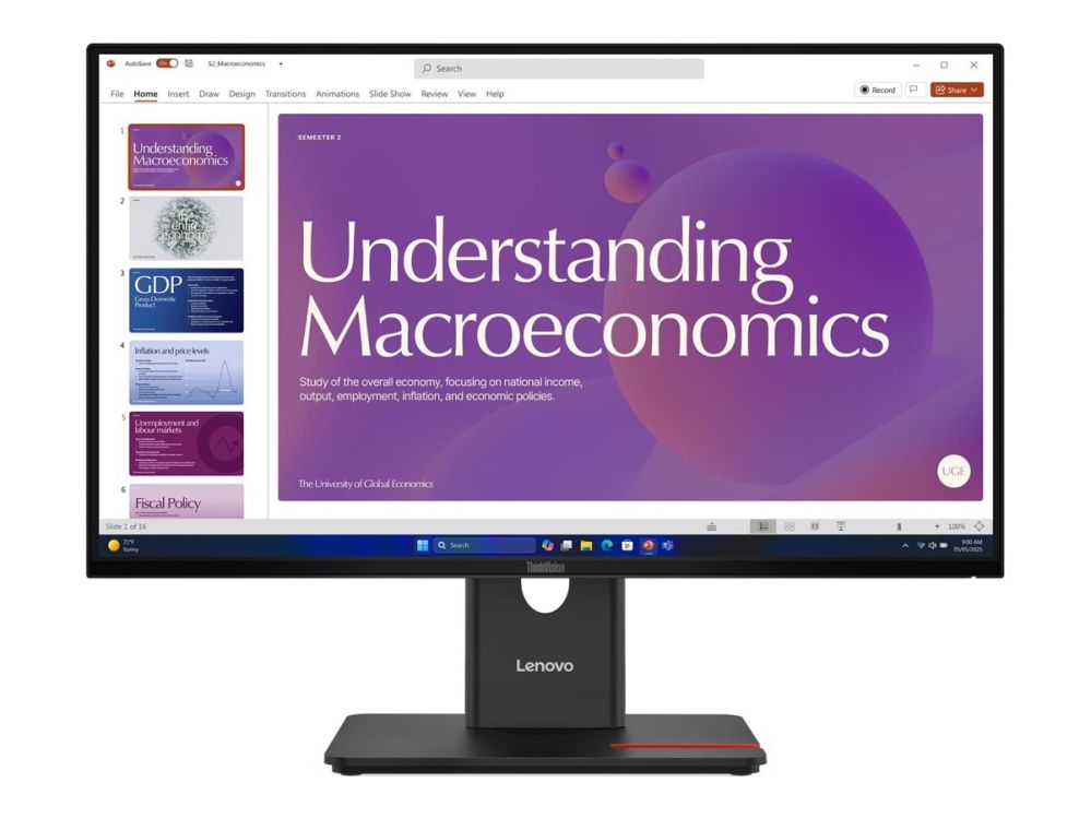 Монитор Lenovo  ThinkVision T24D-40 23.8 1920x1080/HDMI/3Y Warranty |