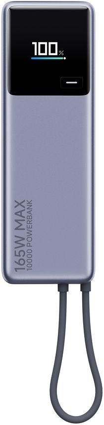 Väline aku Xiaomi  165W Power Bank (Integrated Cable) | 10000 mAh | USB-C | Gray