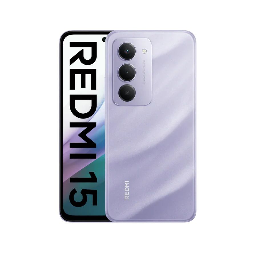 Смартфон Xiaomi  Redmi 15 4G 6/128GB Sandy Purple