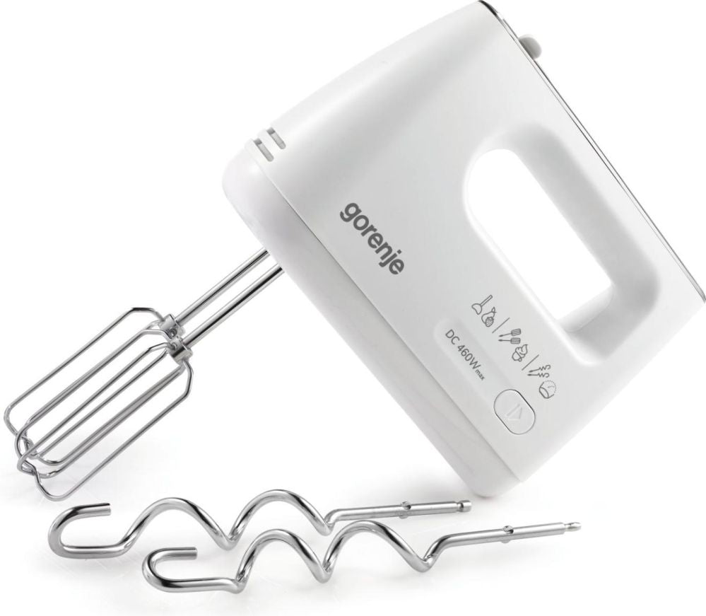 Mikserid ja blenderid GORENJE  | Hand Mixer | M460CDC | Hand Mixer | 460 W | Number of speeds 5 | Turbo mode | White