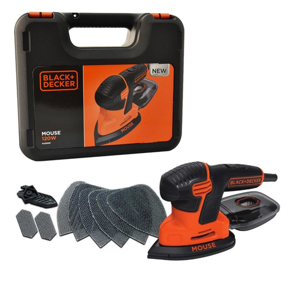 Muud väikesed kodumasinad Black & Decker  Triangular Sander | KA2500K-QS | 120 W