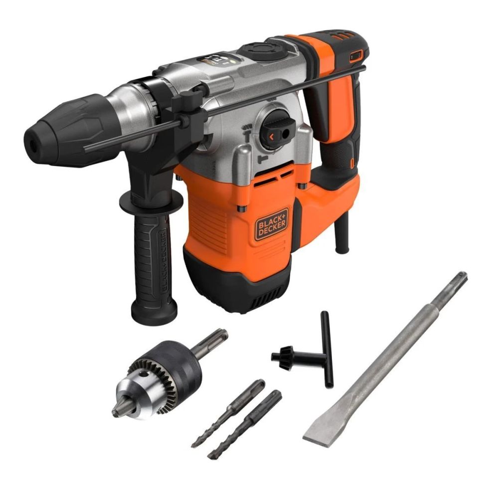 Muud väikesed kodumasinad Black & Decker  Impact Drill, SDS+ | BEHS03K-QS | 1250 W