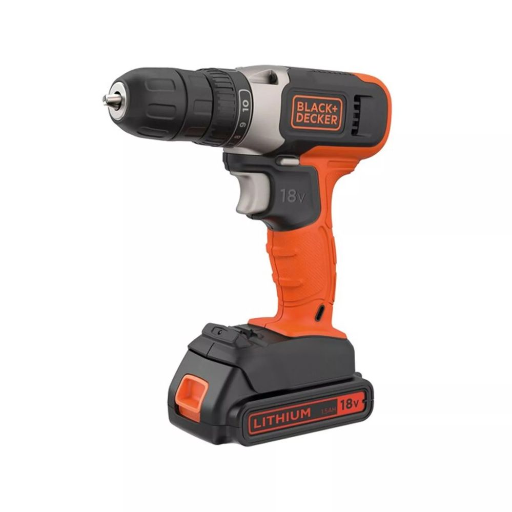 Fishing goods Black & Decker  | Cordless Drill Driver | BCD001C2-QW | 18 V | 2x1.5 Ah | Lithium