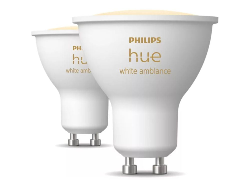 LED pirn Philips Hue  Smart Spotlight, 2 pcs pack | GU10 | 4.2 W | Warm to cool white light