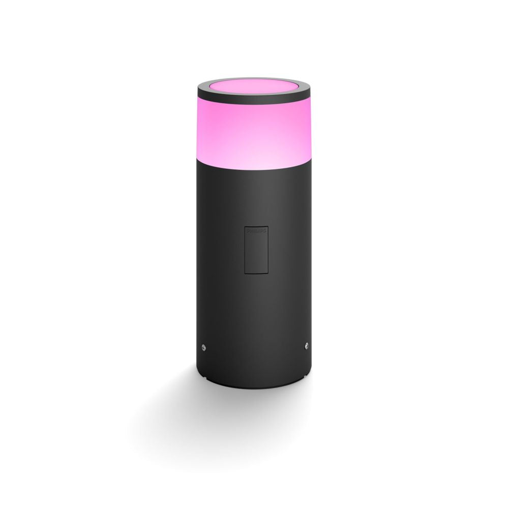 Laualamp Philips Hue  WCA Calla Outdoor Bollard, Black | 8 W | 2000-6500 Hue White Colour Ambiance