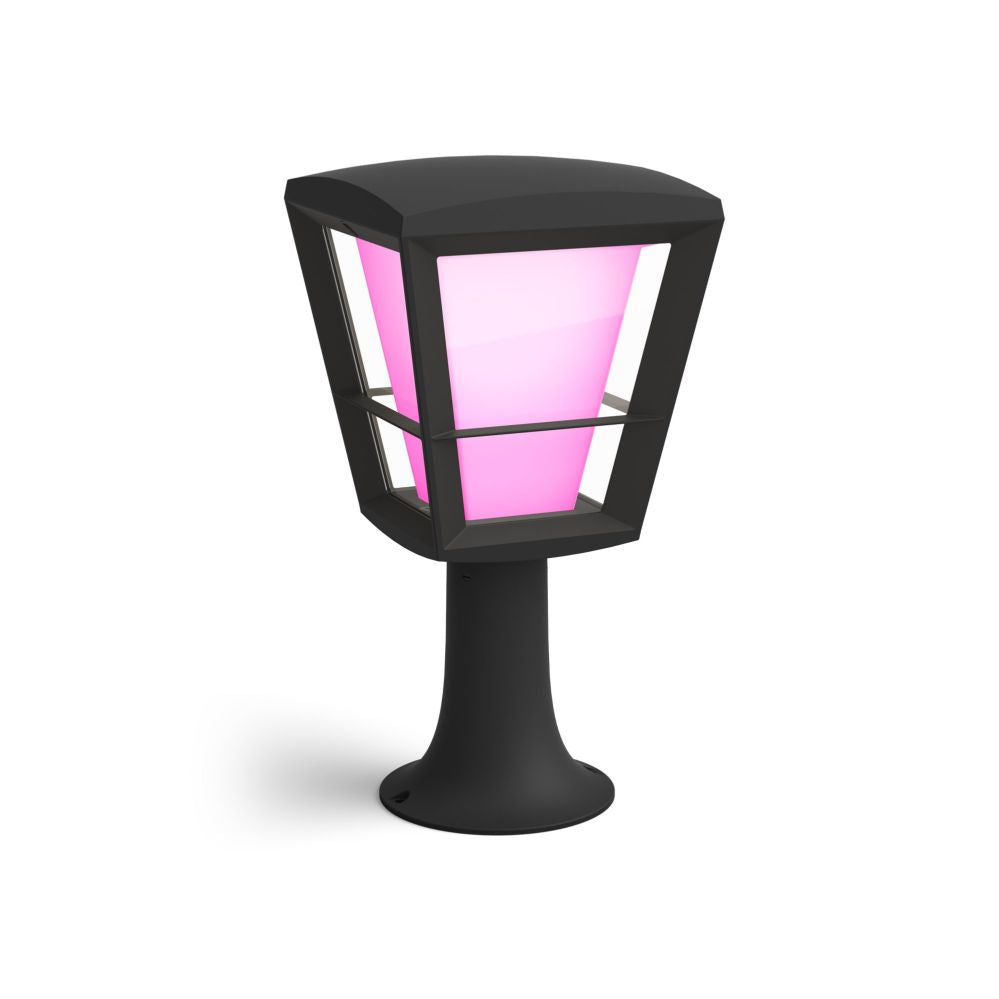 Настольная лампа Philips Hue  WCA Econic Outdoor Pedestal Lantern | 15 W | 2000-6500 Hue White Colour Ambiance