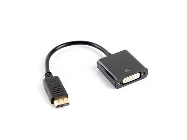 Laadija Lanberg  Adapter Dual Link DisplayPort 1.2 to DVI-I | AD-0007-BK