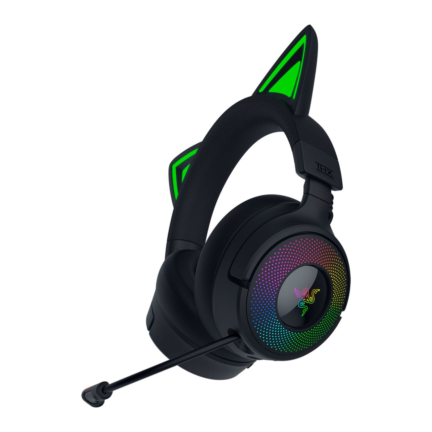 Juhtmevabad kõrvaklapid Razer  Headset | Kraken Kitty V3 Pro | Bluetooth | Over-ear | Microphone | Wireless | Black