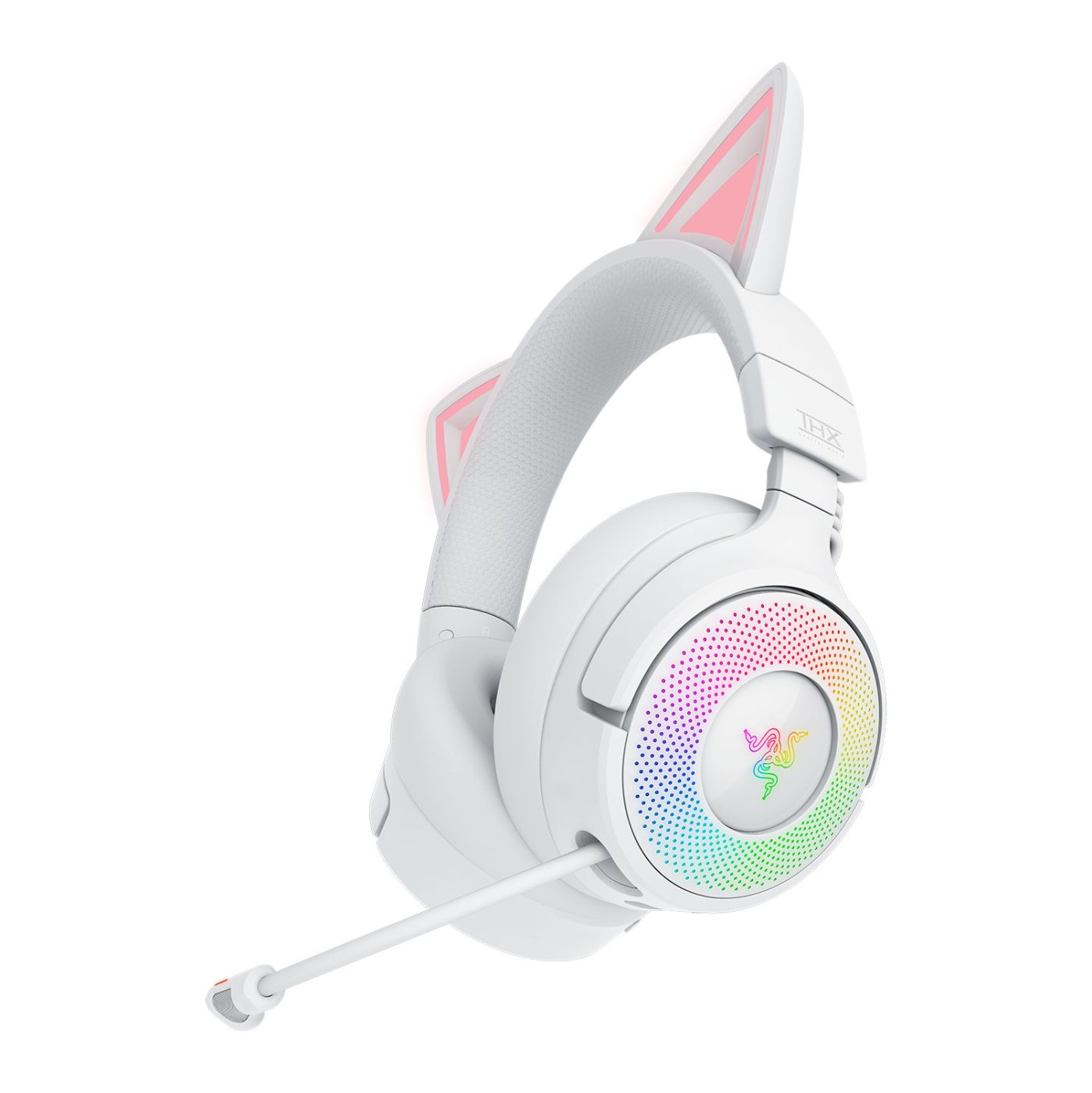 Беспроводные наушники Razer  Headset | Kraken Kitty V3 Pro | Bluetooth | Over-ear | Microphone | Wireless | White