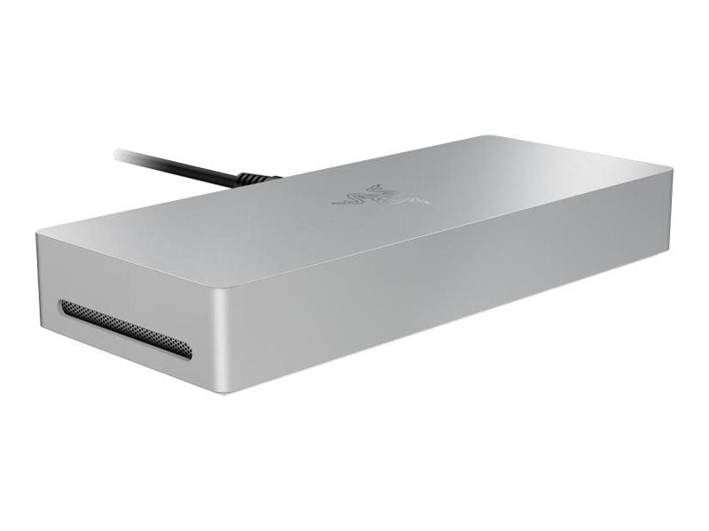 Juhtmevabad kõrvaklapid Razer  Thunderbolt 5 Dock, Mercury White - EU