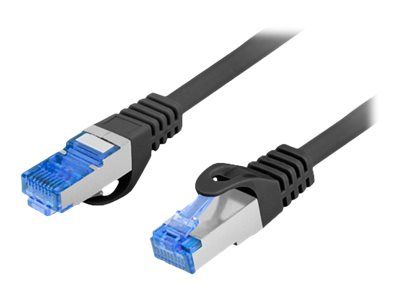 Monitori tarvik Lanberg  Patch cable - CAT 6a | RJ-45 - male | RJ-45 - male | RJ-45 - male to RJ-45 - male | 1 m