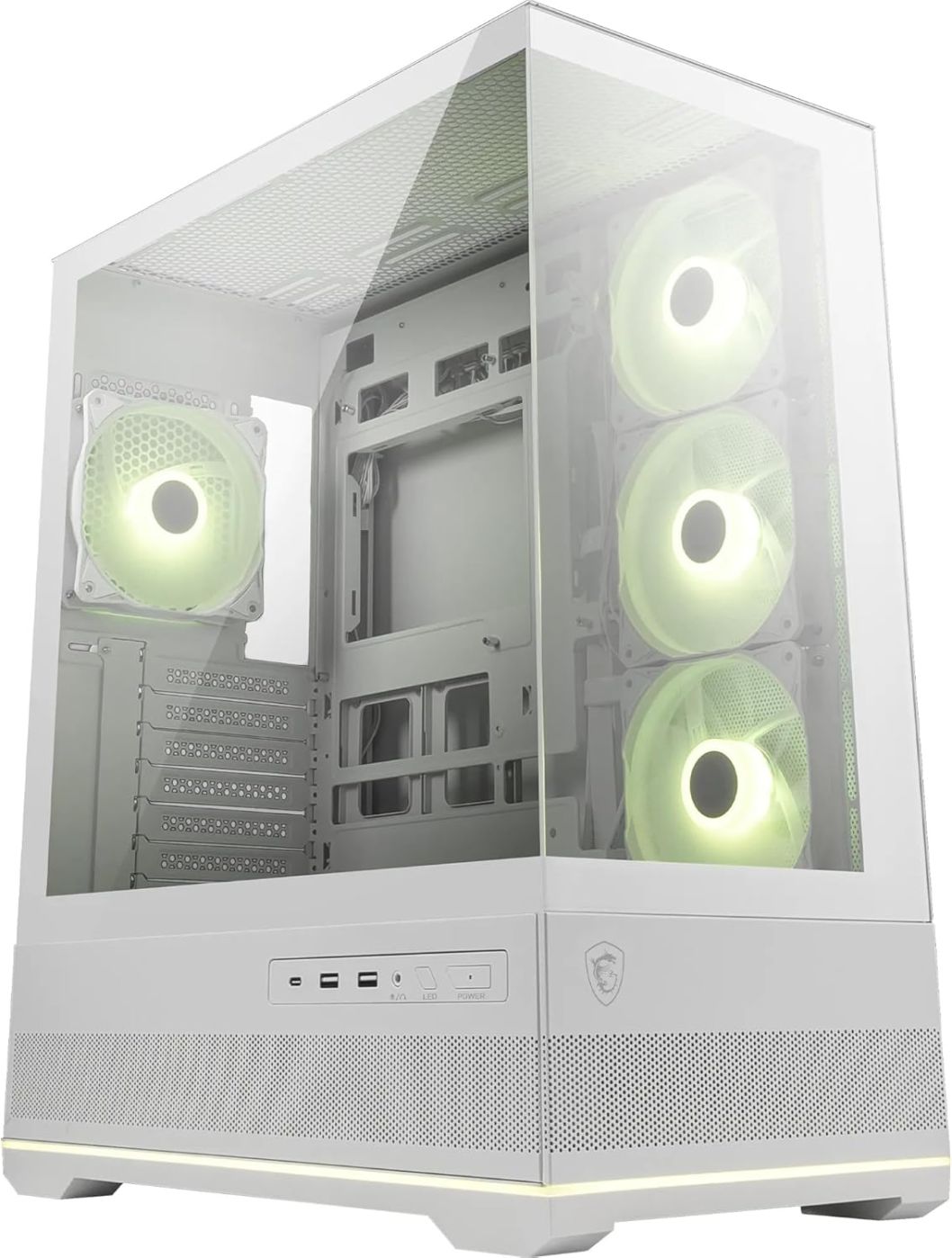 Arvuti korpus MSI  | PC Case | MAG PANO 110R PZ WHITE | White | Mid-Tower | Power supply included No