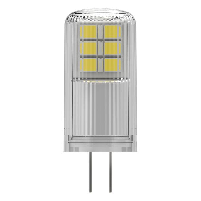 LED pirn Osram  LED PIN 12V Clear 28 non-dim 2.2W/827 G4 bulb |