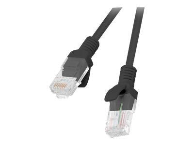 Monitori tarvik Lanberg  Patchcord CAT.6 UTP fluke passed | PCU6-10CC-0025-BK | 0.25 m