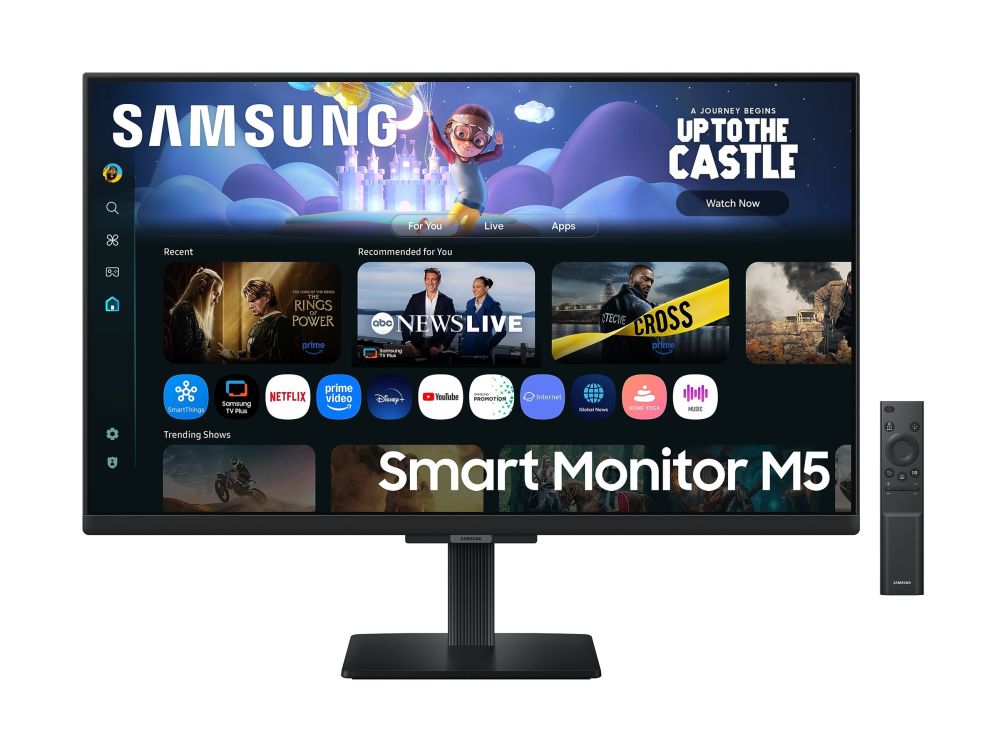 Monitorid Samsung  LS27FM500EUXEN 27" Smart Monitor M5 M50F 1920x1080/16:9/250cd/m2/5ms, HDMI, USB, DP |