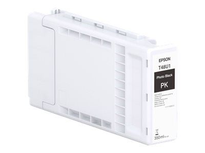 Tarvikud ja tarvikud EPSON  Singlepack UltraChrome Pro 6 Photo Black T48U1 (350ml) |