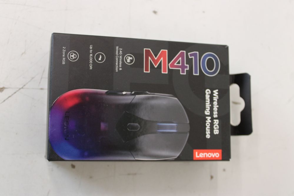Computer mouse Lenovo  SALE OUT.  Accessories M410 RGB Gaming Mouse |  Gaming Mouse | M410 RGB | Wireless | 2.4 GHz | DEMO