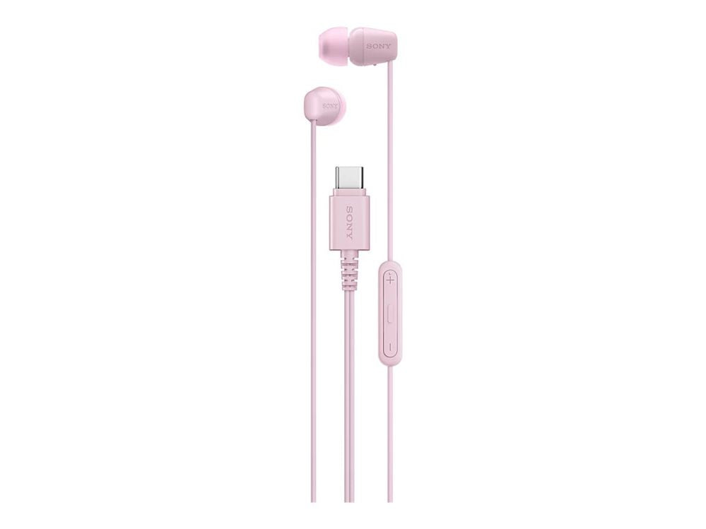 Juhtmevabad kõrvaklapid Sony  IER‑EX15C USB‑C Wired Earbuds with Mic, Pink |